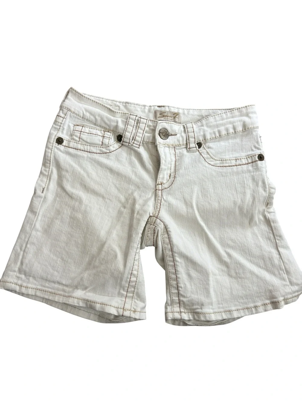 Seven7 white denim